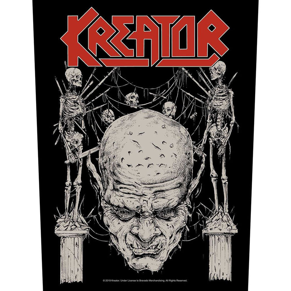 Kreator Skull & Skeletons Back Patch Front