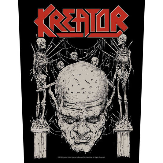 Kreator Skull & Skeletons Back Patch Front