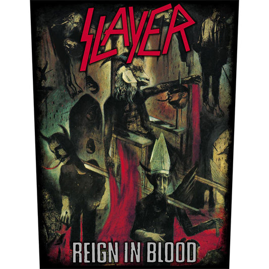 Slayer Reign In Blood Back Patch Front