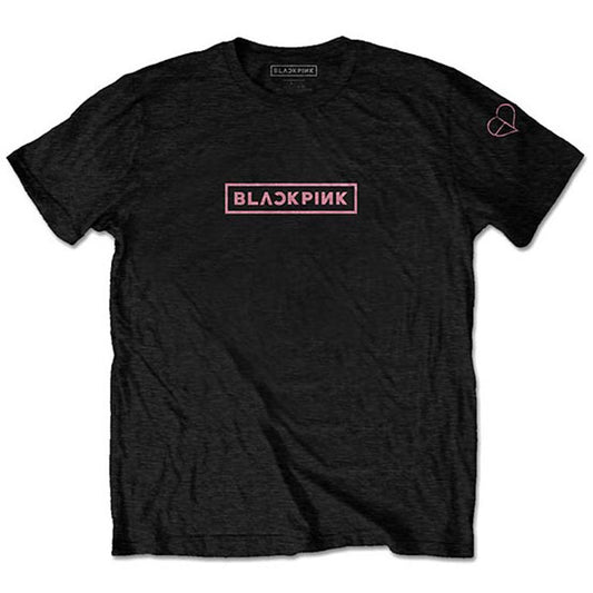 BlackPink The Album Track list (Back Print) Slim Fit T-shirt Front