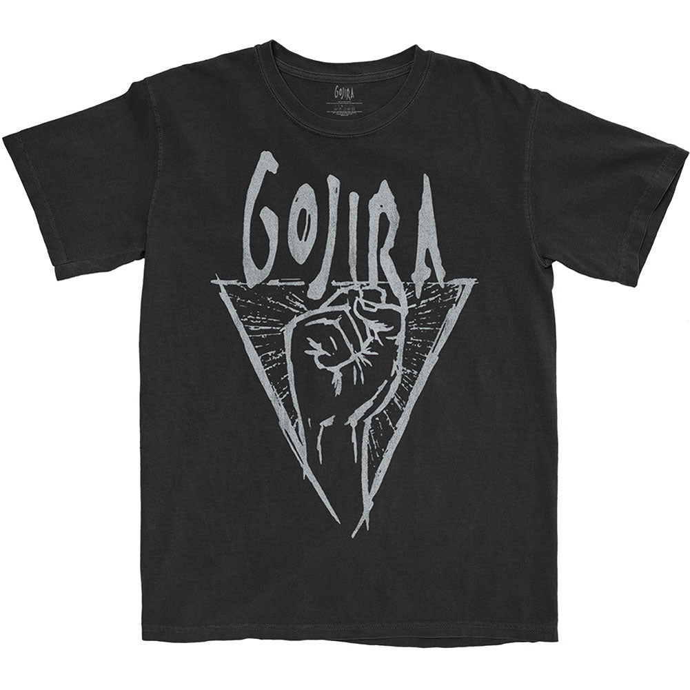 Gojira Power Glove Slim Fit T-shirt Front