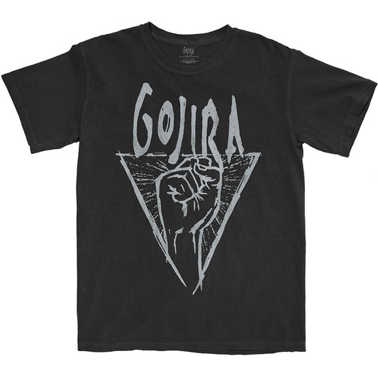 Gojira Power Glove Slim Fit T-shirt Front