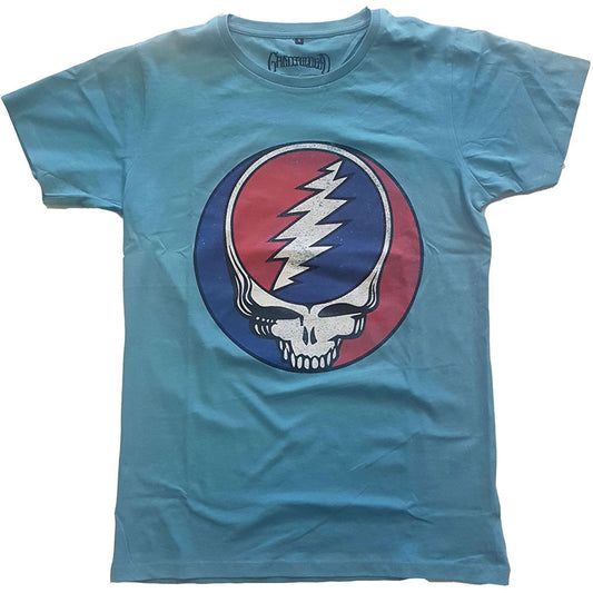 Grateful Dead Steal Your Face Classic Eco-Tee Vintage T-shirt Front