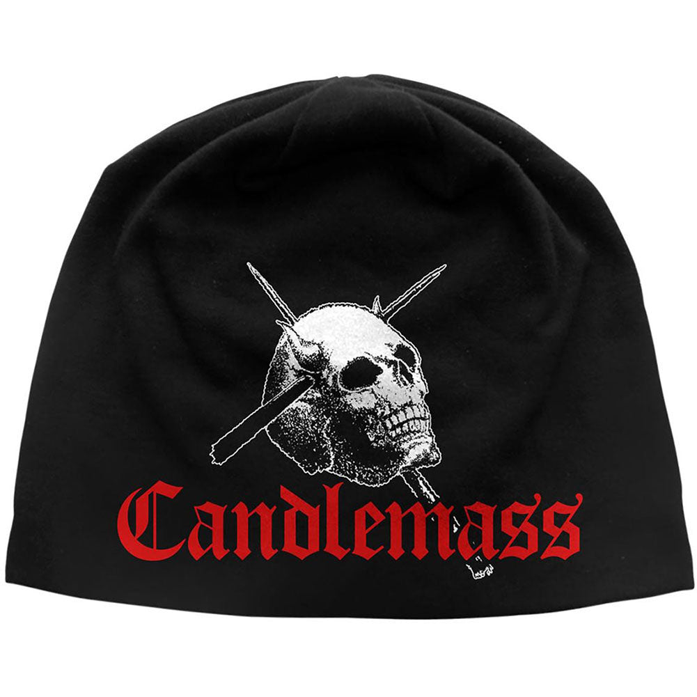 Candlemass Skull & Logo Beanie Front
