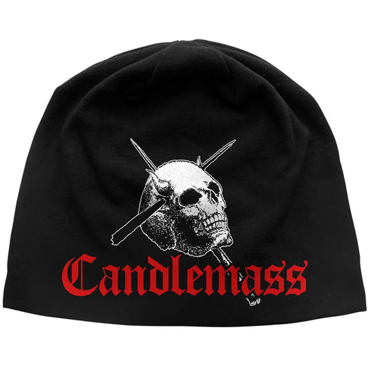 Candlemass Skull & Logo Beanie Front