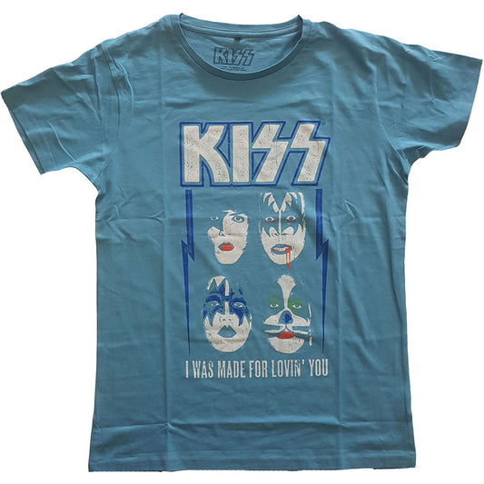 KISS Made For Lovin' You Slim Fit T-shirt Front