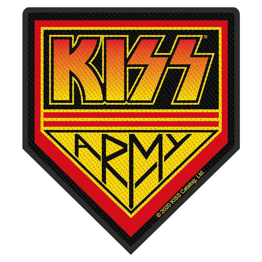 KISS Army Woven Patch Front