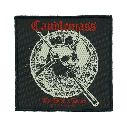 Candlemass The Door to Doom Woven Patch Front