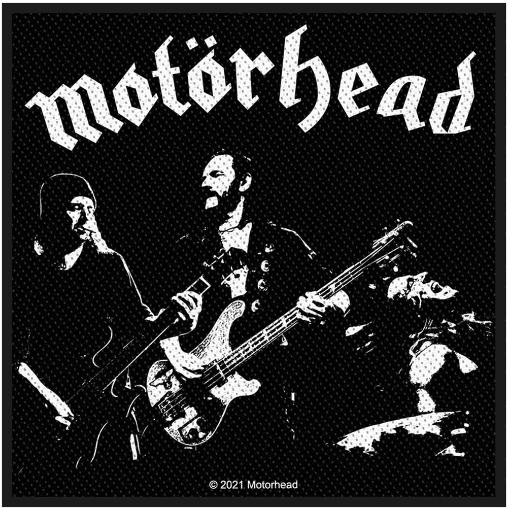 Motorhead Band Woven Patch Front