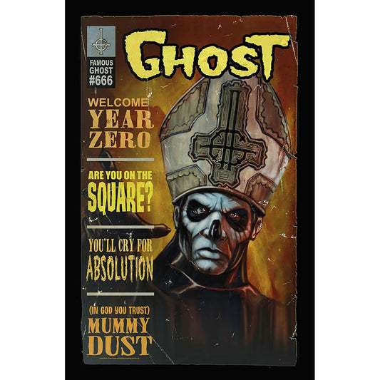 Ghost Magazine Poster Flag Front