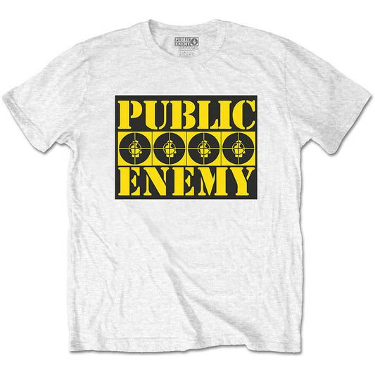 Public Enemy Four Logos Slim Fit T-shirt Front