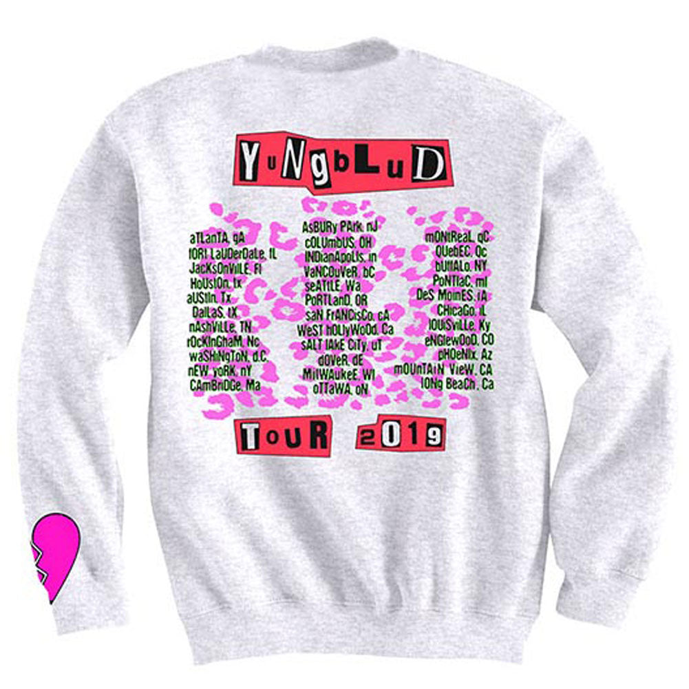 Yungblud Tour (Back & Arm Print) Sweatshirt Back