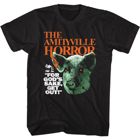 Amityville Horror Pig Head T-shirt Front