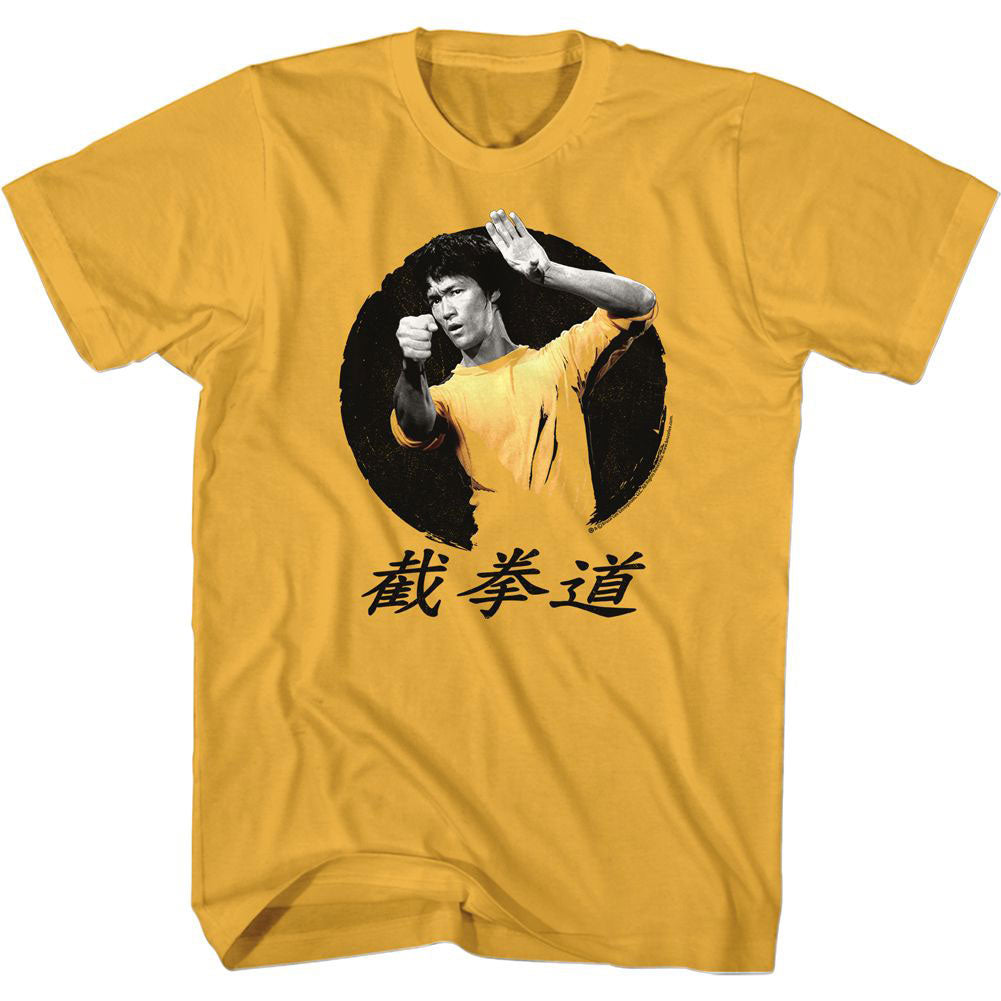 Bruce Lee Round T-shirt Front