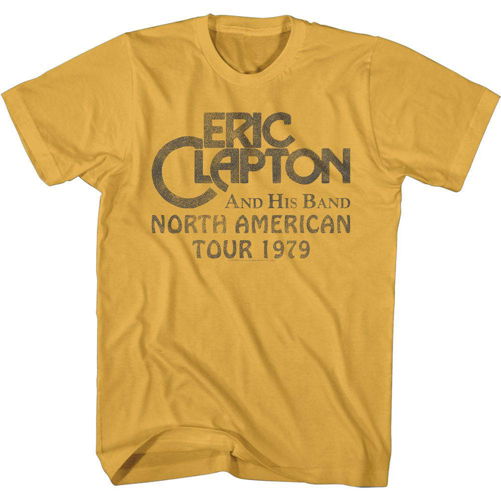 Eric Clapton N. American '79 T-shirt Front