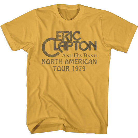 Eric Clapton N. American '79 T-shirt Front
