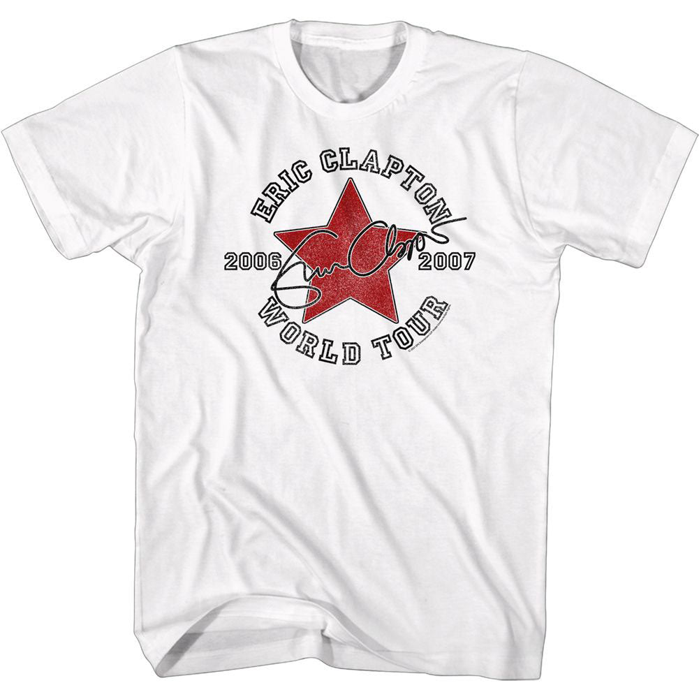 Eric Clapton World Tour T-shirt Front