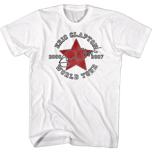 Eric Clapton World Tour T-shirt Front