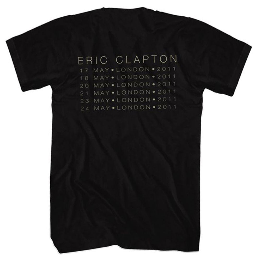 Eric Clapton Guitar Circles T-shirt Back
