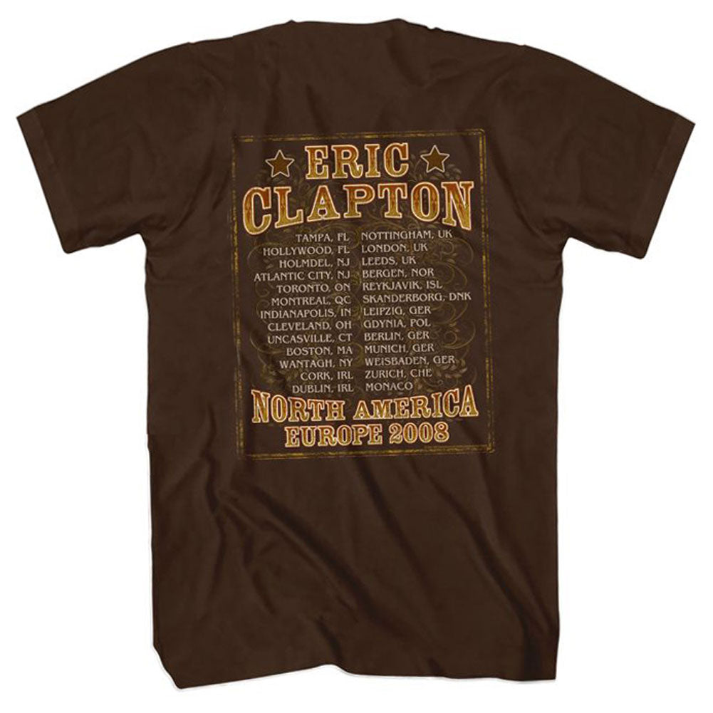 Eric Clapton Guitar Wings T-shirt Back