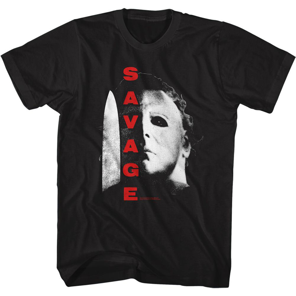 Halloween Savage T-shirt Front