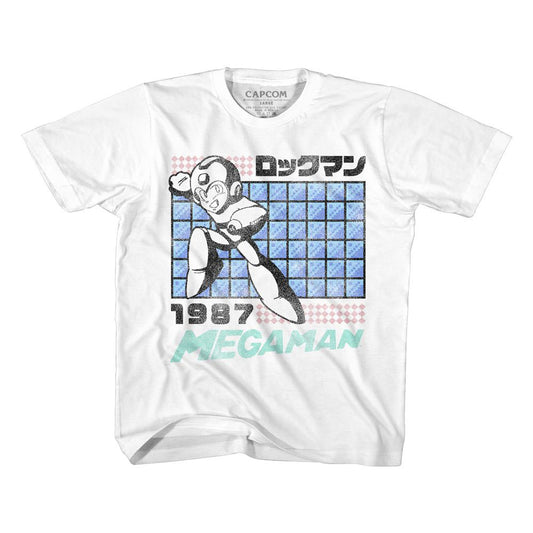 Mega Man Megaman 87 Kids Childrens T-shirt Front