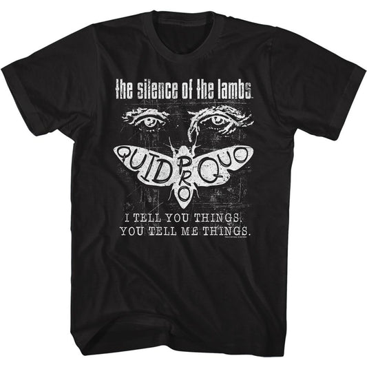 Silence Of The Lambs Negative T-shirt Front