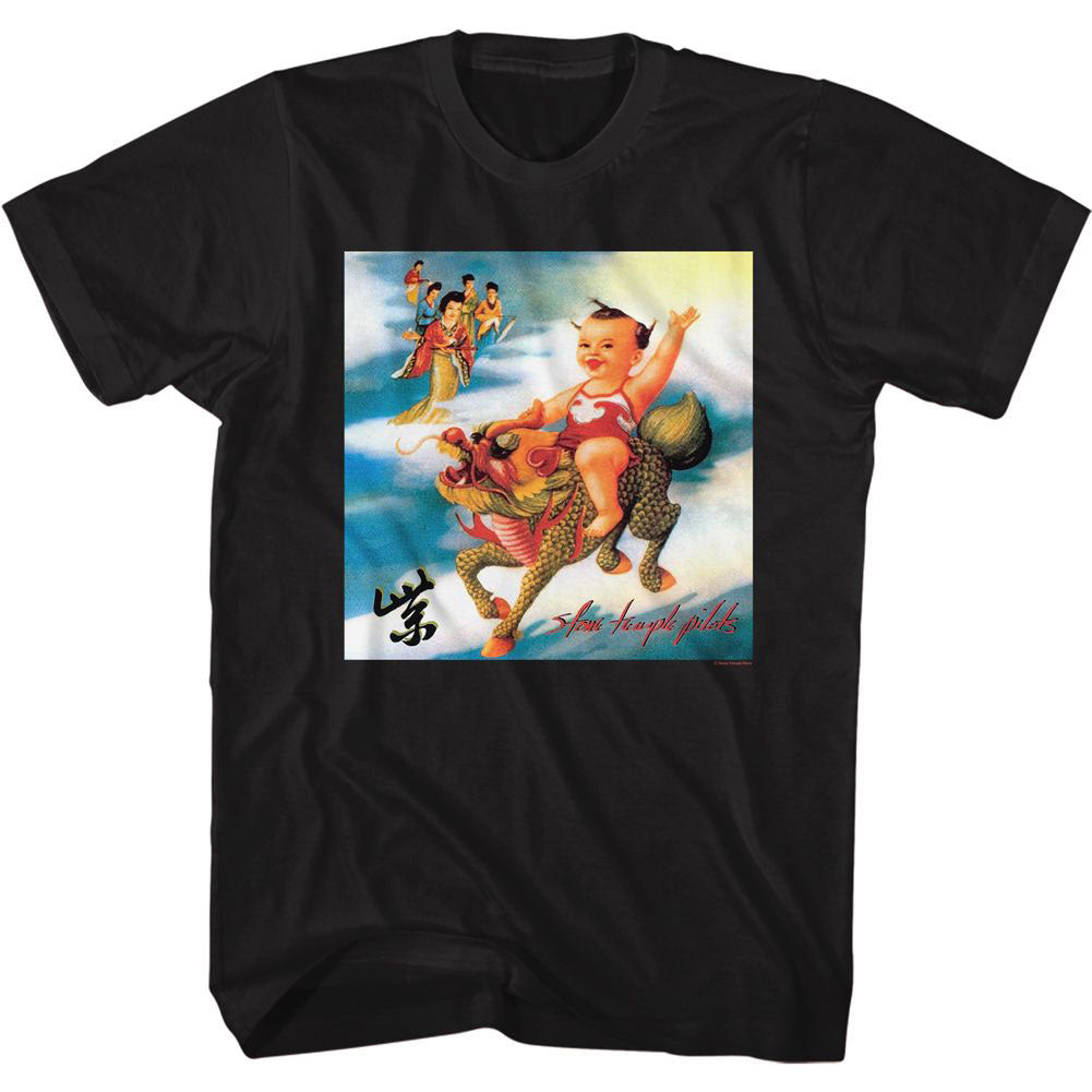 Stone Temple Pilots Baby On Dragon T-shirt Front