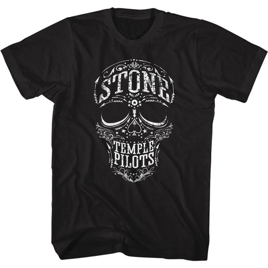 Stone Temple Pilots Skull T-shirt Front