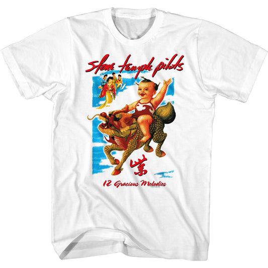 Stone Temple Pilots 12 Gracious Melodies T-shirt Front