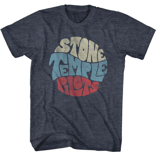 Stone Temple Pilots Circular Text T-shirt Front