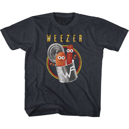 Weezer Pork And Beans Kids Childrens T-shirt Front