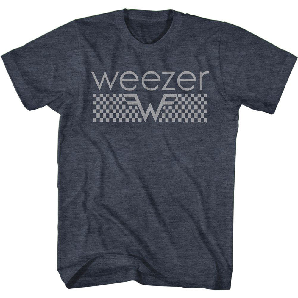 Weezer Checkered T-shirt Front