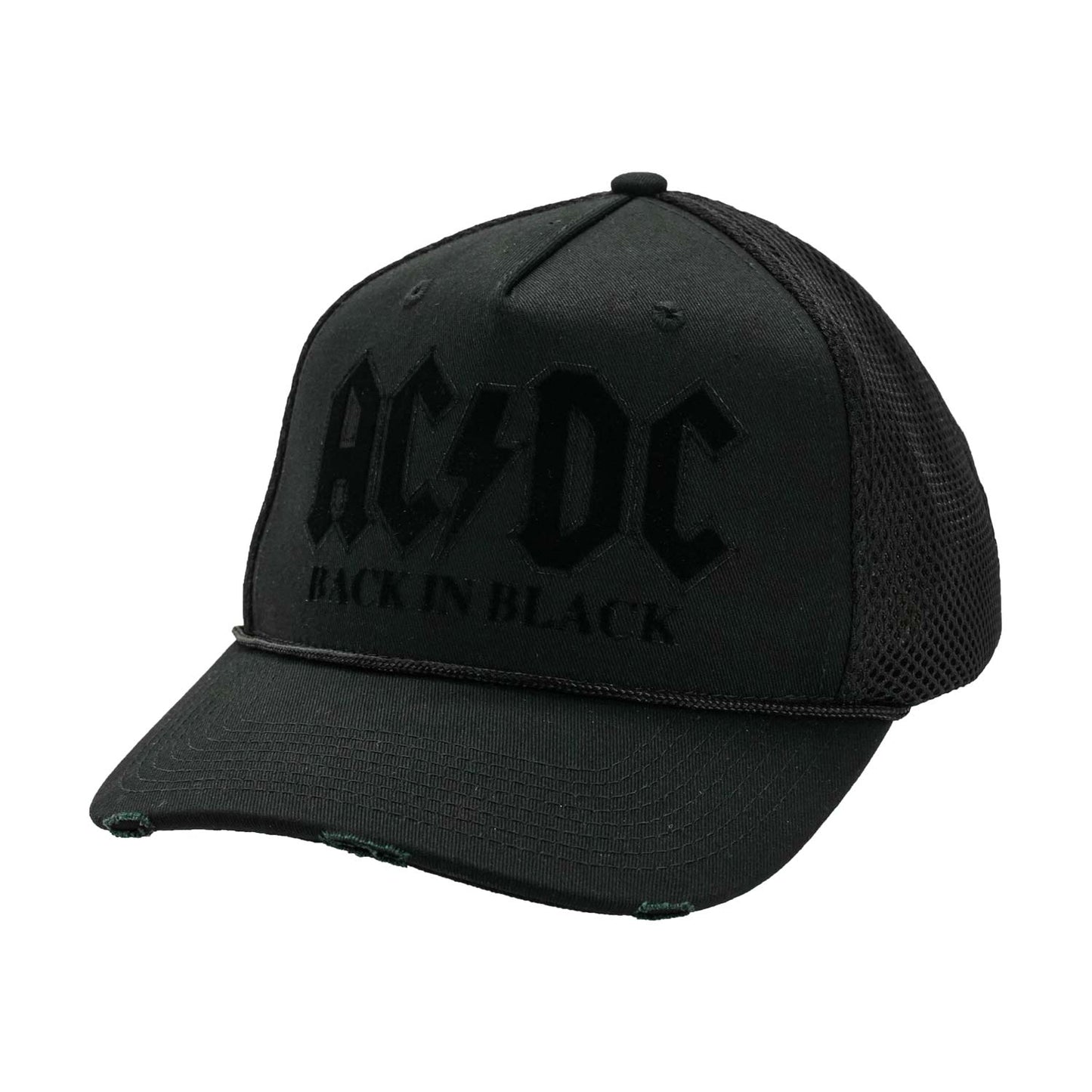 AC/DC Back In Black Trucker Cap Front