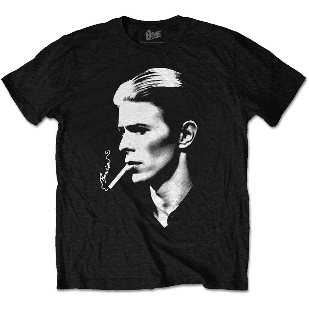 David Bowie Smoke Slim Fit T-shirt Front