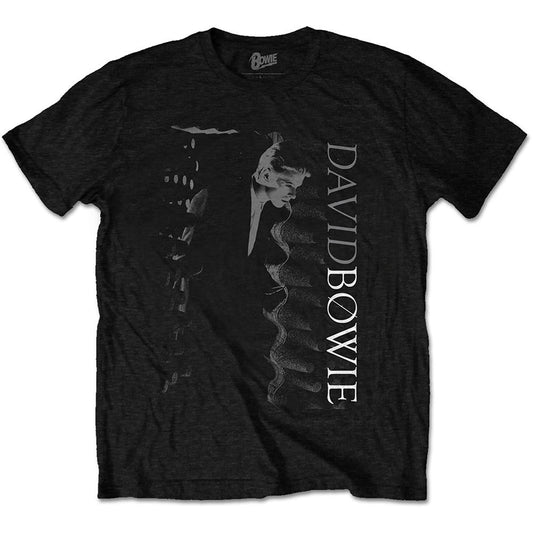 David Bowie Distorted Slim Fit T-shirt Front