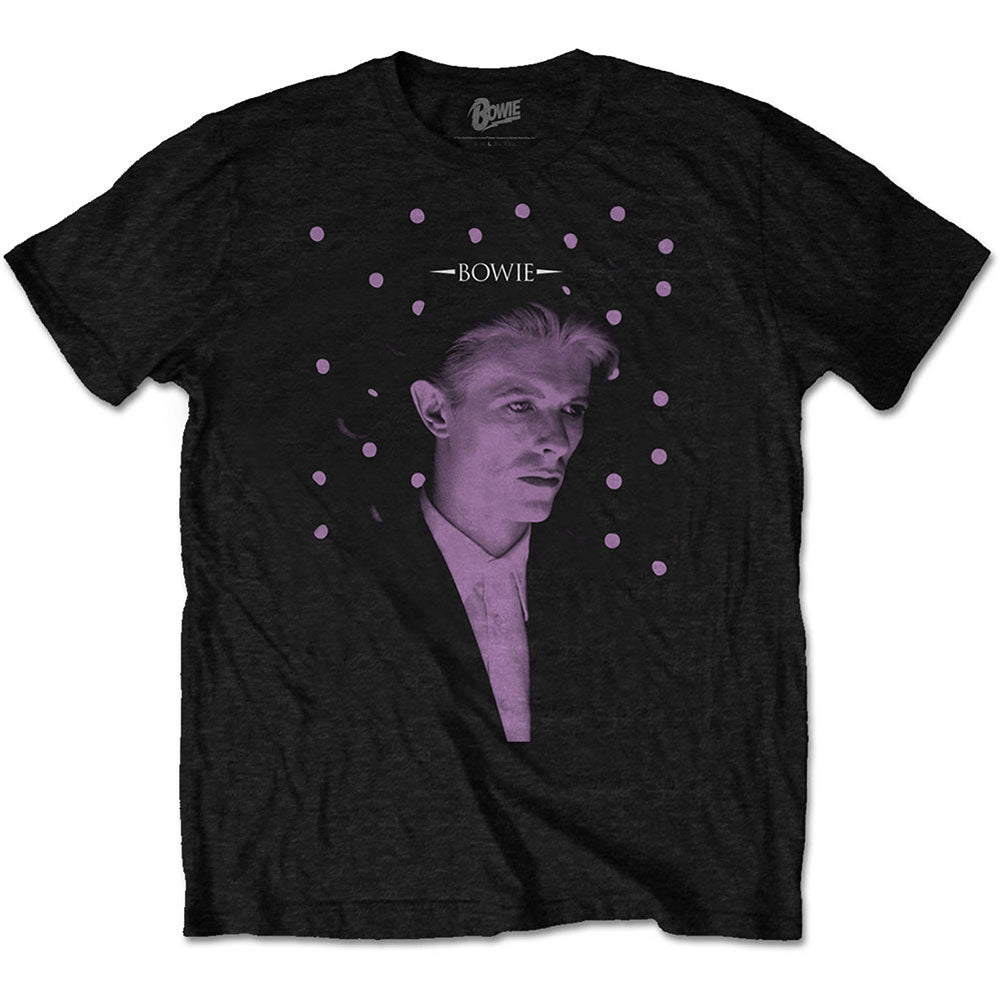David Bowie Dots Slim Fit T-shirt Front