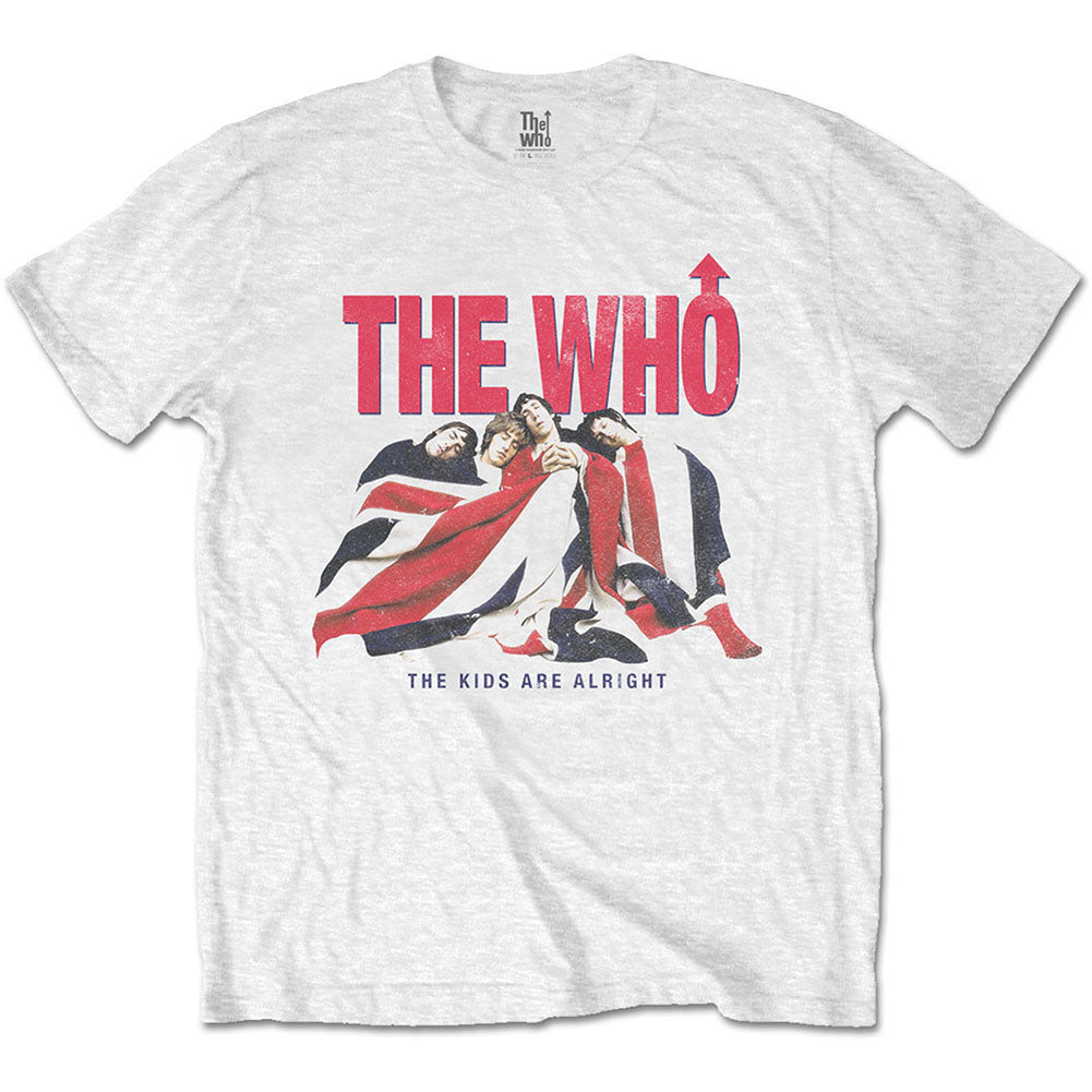 Who Kids Are Alright Vintage Slim Fit T-shirt Front
