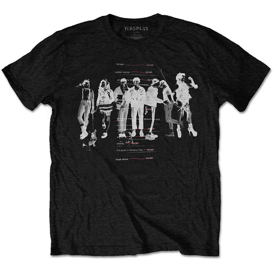 Yungblud Weird Track list Eco-Tee Vintage T-shirt Front