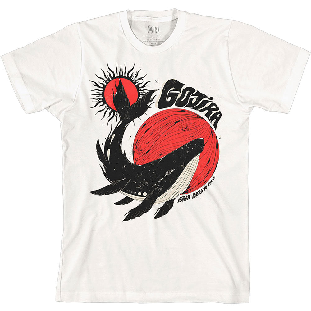Gojira Whale Slim Fit T-shirt Front