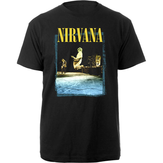 Nirvana Stage Jump Slim Fit T-shirt Front