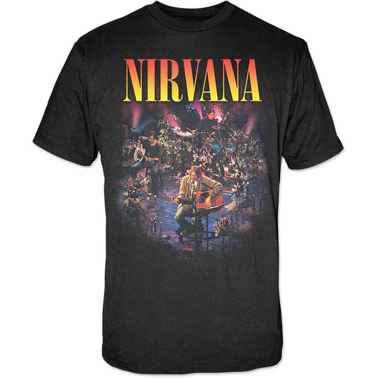 Nirvana Unplugged Photo Slim Fit T-shirt Front