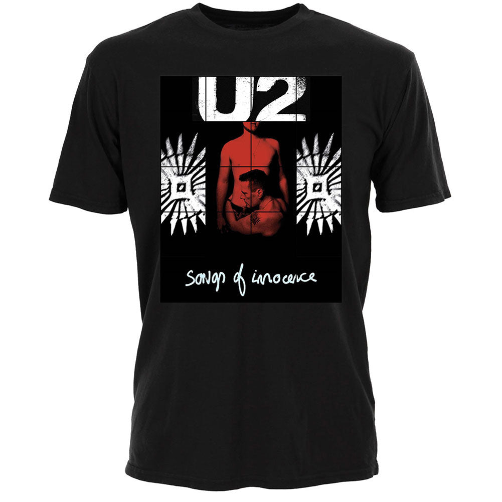 U2 Songs of Innocence Red Shade Slim Fit T-shirt Front