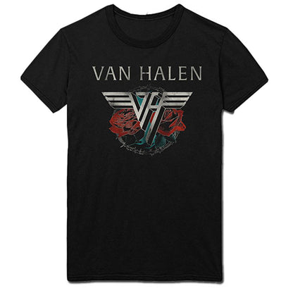 Van Halen 84 Tour (Back Print) Slim Fit T-shirt Front