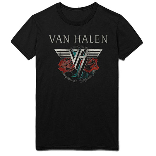 Van Halen 84 Tour (Back Print) Slim Fit T-shirt Front