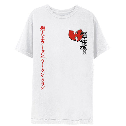 Wu Tang Clan Swords (Back Print) Slim Fit T-shirt Front