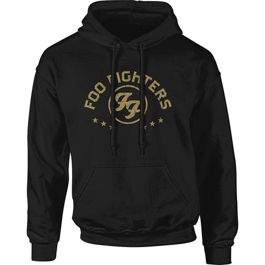 Foo Fighters Arched Stars Hooded Sweatshirt Front