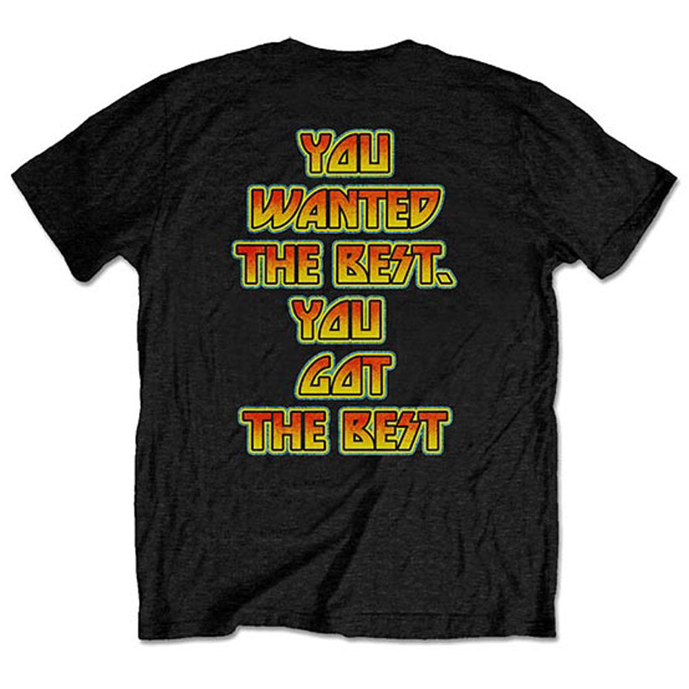 KISS You Wanted The Best (Back Print) Slim Fit T-shirt Back