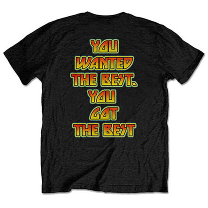 KISS You Wanted The Best (Back Print) Slim Fit T-shirt Back