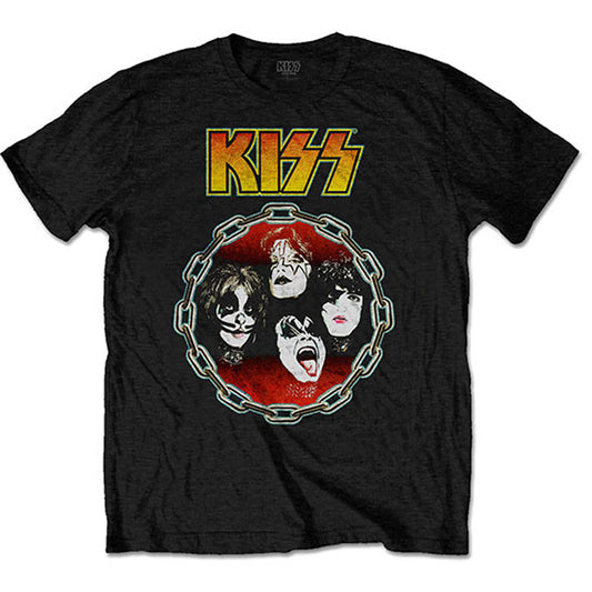 KISS You Wanted The Best (Back Print) Slim Fit T-shirt Front